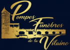 logo pompes funebres de la vilaine